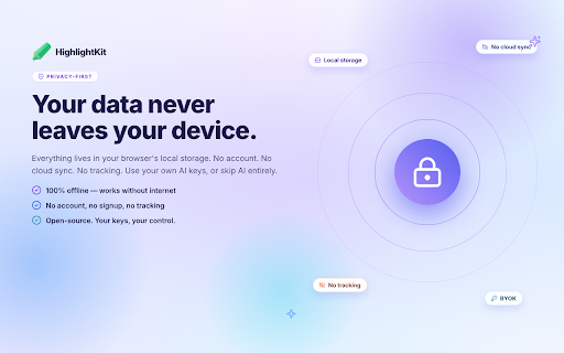 HighlightKit: Web & PDF Highlighter + Notes & AI Summarizer :: Highlight, annotate & organize web pages and PDFs with AI-powered summaries, tags, collections & reader mode.