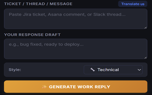 AI Reply Assistant :: AI Assistant for translating and replying to messages using Gemini AI.