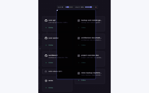 BlurScreen — Screen Blur for Privacy & Screen Sharing :: Screen blur tool for privacy. Hide sensitive info before you share on Zoom, Meet, or Teams. 100% local — nothing is ever uploaded.