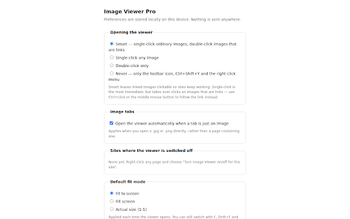 Image Viewer Pro :: Click any image to zoom, rotate, flip and pan it. Works offline, collects no data.