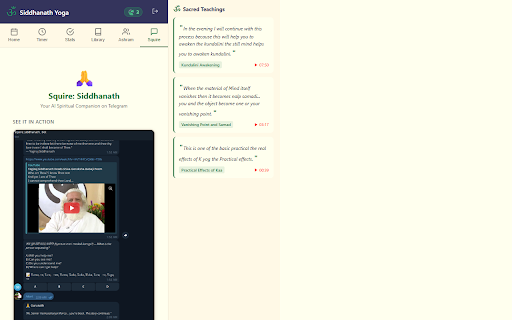 Siddhanath Kriya Yoga :: Practice timer, daily tracker, calendar, technique library for Kriya Yoga practitioners. Syncs with siddhanath.org events.