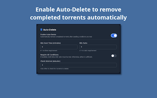 qBt TV Torrent Upload :: Auto upload TV Torrent Magnet Links to qBittorrent
