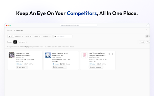 TikTok Shop Product Research & Analytics :: Research TikTok Shop products, shops, creators, and videos with powerful analytics and historical data.