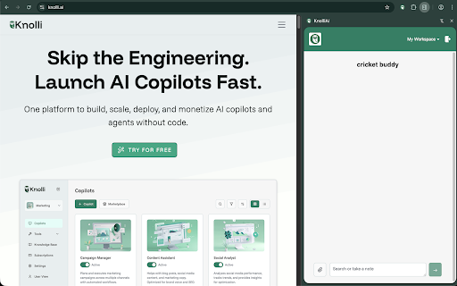 KnolliAI :: An AI-powered assistant for your web browsing experience.