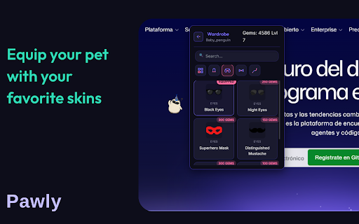 Pawly — Tu Mascota Virtual - Gato y Perro :: Mascota virtual en tu navegador. Cuídala, vístela, juega minijuegos y mantén tu productividad.