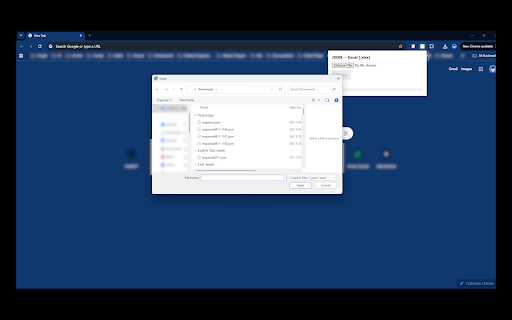 JSON → Excel (Offline Converter) :: Convert local JSON files to Excel (.xlsx) entirely offline.