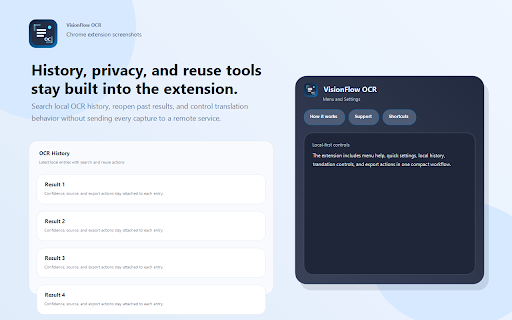 CopyShark - Free OCR Screenshot & Image to Text Software :: Fast local OCR for screenshots, images, videos, PDFs, and webpages with smart cleanup, history, and translation actions.