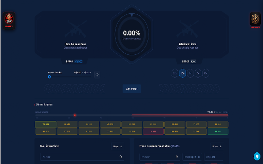 RollViewer - HNXFPS :: Adicione estatísticas reais, histórico do Upgrader, Case Odds e ferramentas visuais exclusivas ao site CSGO-Skins