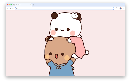 Bubu Dudu Wallpapers New Tab - Kawaii Backgrounds :: HD Bubu Dudu wallpaper for your new tab page. Cute couple Wallpaper for kawaii and aesthetic fans.