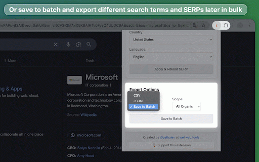 SERP Tracker & Export Pro :: Track Google SERP positions and analyze rankings. Free SEO tool for domain position checking and search results analysis.