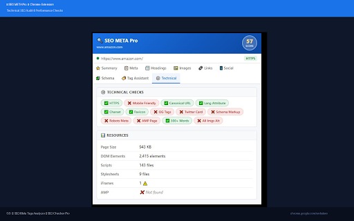 SEO Meta Tags Analyzer - SEO Checker Pro :: Free SEO analyzer & meta tag checker. Check title, description, headings, images, schema, links & Open Graph tags instantly.