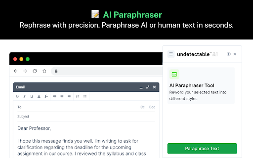 Undetectable AI: Your AI tool kit :: Rewrite and scan your content anywhere you write online.