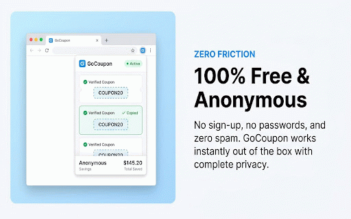 GoCoupon – Coupon Finder & Promo Codes :: Automatically find and apply available promo codes and coupons when shopping online in the United States, India, and globally.