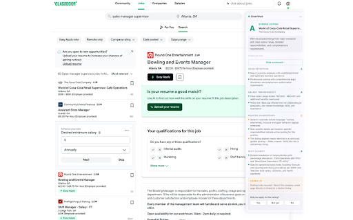 ClearShot :: Grade job listings before you apply