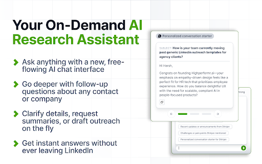 Highperformr AI - Phone Number and Email Finder :: Highperformr AI – Prospect Smarter
Turn your workflow into a powerful prospecting and research experience with the Highperformr AI…