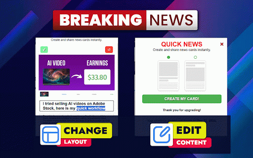 News Card Generator :: Generate beautiful news cards from any news page.