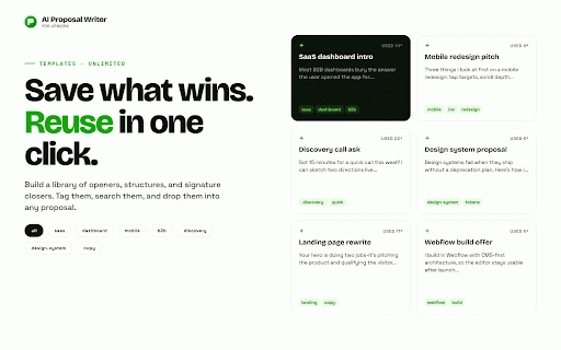 AI Proposal Writer for Upwork — Cover Letter Generator & Fit Score :: Generate winning Upwork proposals & cover letters with AI in seconds. Fit Score shows which jobs are worth your connects.