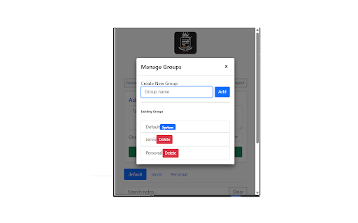 Ry-Secure Notes :: A simple secure note-taking extension with password protection