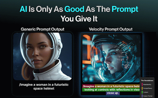 Velocity: The Prompt Co-Pilot :: AI Prompt Co-Pilot for LLMs – Optimize Prompts for Smarter, Faster Results Instantly!