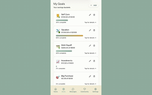 SHIFT - Mindful Spending :: Pause before purchases. Redirect impulse spending to your goals.
