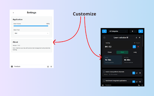Doro: optimize your day :: Doro is a focus and productivity tool that helps you manage your tasks and time effectively using the Pomodoro technique.