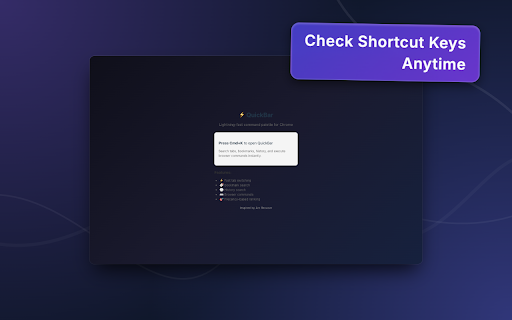 Kord :: Lightning-fast command palette for Chrome. Search tabs, bookmarks, history instantly. Arc-inspired design with frecency ranking.