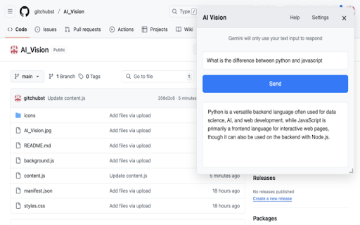 AI Vision - Screenshot & ask - free visual AI query tool with Gemini :: Snap a screenshot and ask. Instant answers from Gemini. AI Insights, reading tool, summarize or explain pictures & paragraphs.