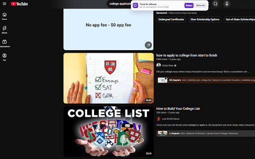 FocusBell - ADHD Focus Reminder & Gentle Distraction Nudges :: ADHD-friendly bell and banner reminders help you return to focus when distracting websites pull you away.