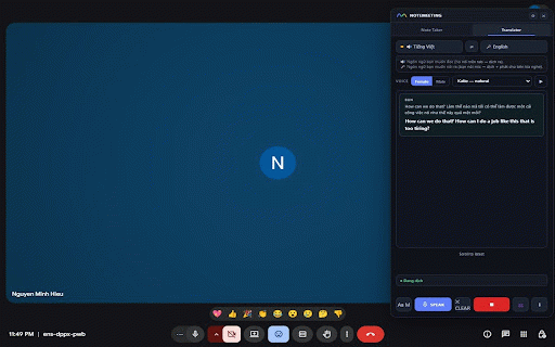 notemeeting :: Meeting note taker extension with realtime transcript and recap