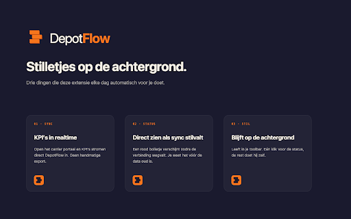DepotFlow KPI Sync :: Synchroniseer KPI-gegevens automatisch naar DepotFlow