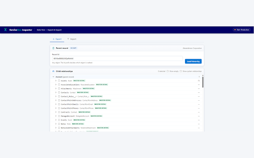 ServiceMax Inspector :: Inspect ServiceMax & Salesforce data, metadata, and SVMX configuration directly from the Salesforce UI.