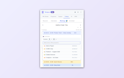 Tempus — AI Project Manager :: Track and report time on Jira tasks from your favorite boards