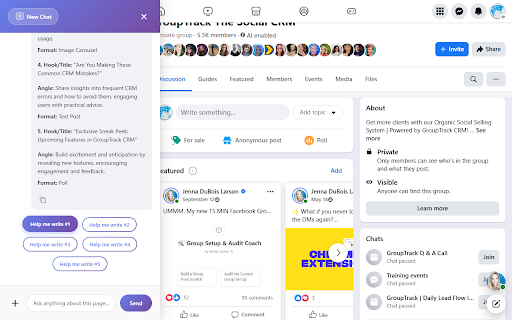 AI Social Sales Analyzer :: The AI Social Sales Analyzer extension is the ultimate social audience research tool