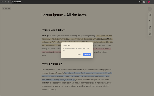 Reader Mode - Focus, Speed & Audio :: Premium, distraction-free reading experience for any article.