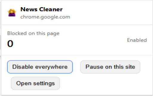 News Cleaner 🙅♀️ :: Hide/blur news items by keywords. RU/UK inflections, per-site toggle, allow/block lists, quick 'Show' button.
