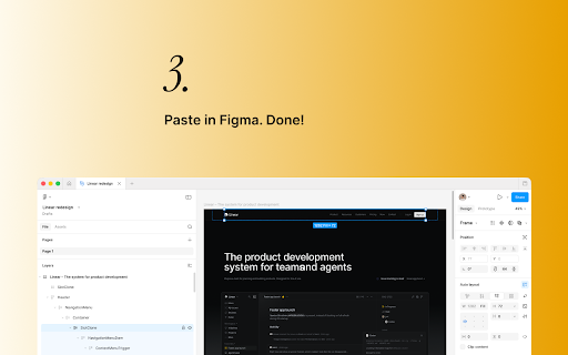 Facsimile - URL to Design :: Capture any web page and paste it into Figma as an editable design.