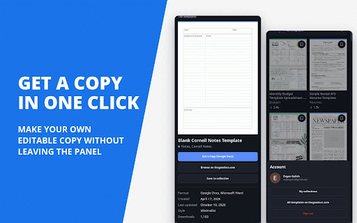 TheGoodocs - Free Google Doc Templates :: Browse, save and copy Google Docs, Sheets and Slides templates from thegoodocs.com right from your browser.