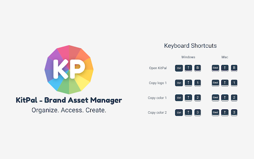 KitPal - Brand Kit Organizer :: Easily manage and access your brand assets with KitPal - your personal brand kit organizer.
