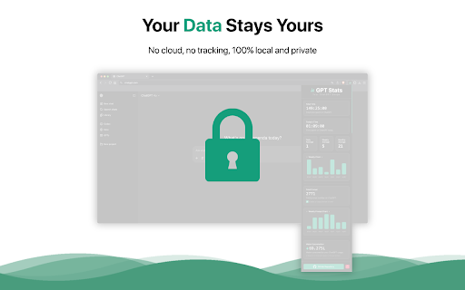 GPT Stats :: Curious about how you use ChatGPT? This extension gives you simple and clean stats on your usage, right in your browser.