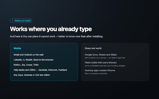 Text Expander :: Type ;addr and your saved text appears. Text expander for email, support replies and any repetitive typing.