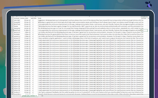 G-Play Reviews Scraper and Exporter | Ecomstal :: Easily extract and export the G-Play Reviews Scraper & Exporter. Get ratings, comments, and timestamps in CSV/Excel.