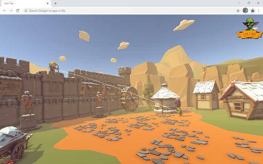 Tower Defense Goblin Wars Game :: Strategic castle defense action with intense tower defense games against goblin waves.