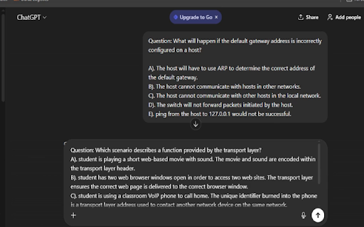 Cisco NetAcad Smart Copier :: Copy visible Cisco NetAcad quiz questions and options to the clipboard quickly.