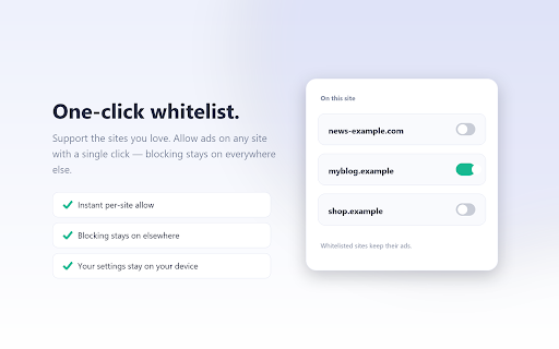 Ad Blocker, Popup Blocker & Malware Protection :: Ad Blocker, Popup Blocker & Malware Protection. Block ads, pop-ups, trackers & malware. Safe, no site breakage. Real stats.