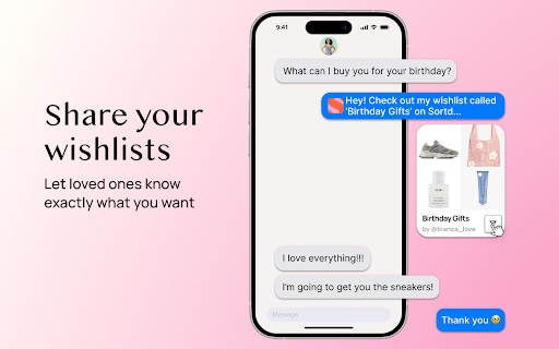 Sortd - Save to Wishlist :: Save products from any website to your Sortd wishlists
