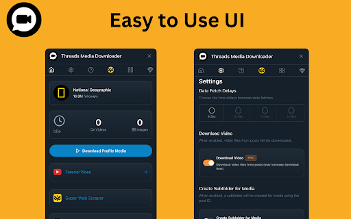 Threads Media Downloader :: Threads Media Downloader - Save Images & Videos from Threads Profile or Post Instantly