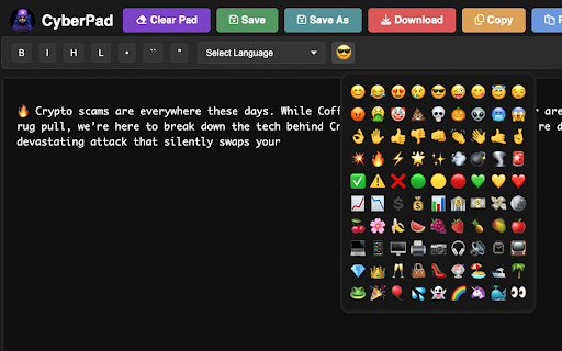 CyberPad :: CyberPad: Your Ultimate Security, Development & Pen-testing Notepad