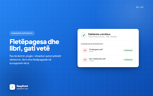EasyKont Plugin :: EasyKont Plugin is a companion tool for EasyKont, an accounting platform for accountants in Kosovo. It automates repetitive work on…