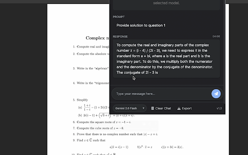 CoTaskAI :: LLM on your browser. CoTaskAI helps you to talk to your browsing contents, summarize, and generate ideas.