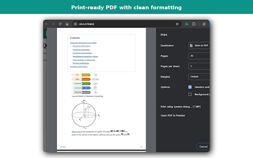 Pooch PDF — Web Page to PDF & Drive :: Save web pages as clean PDFs. Strips ads, navbars, and clutter. One click. Save to Google Drive. No uploads — runs in your browser.